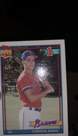 Chipper Jones Rookie Card