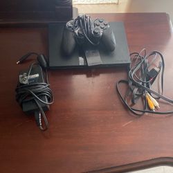 PS2 Console With Controller And 6 Games!
