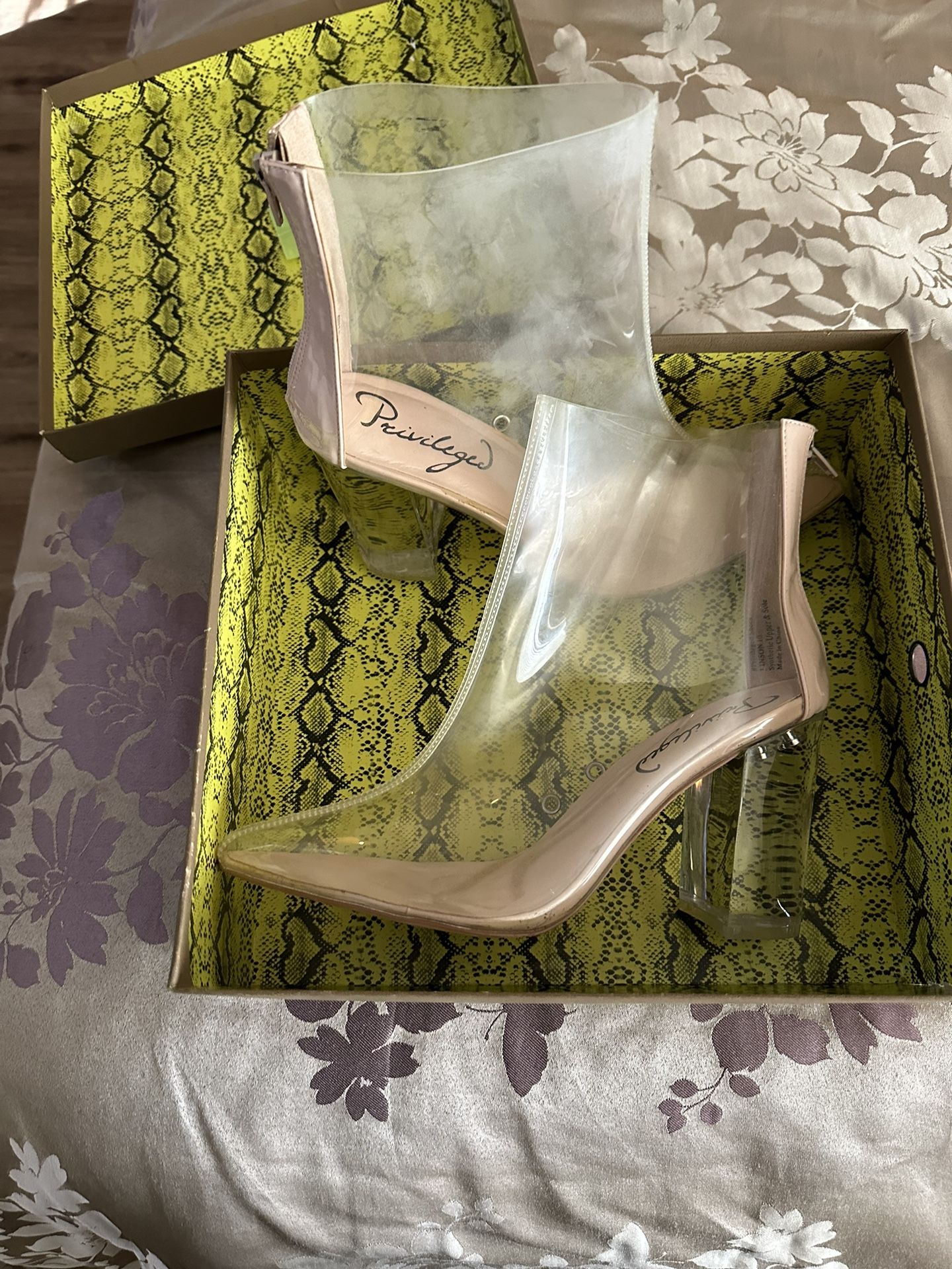 Clear Bootie’s
