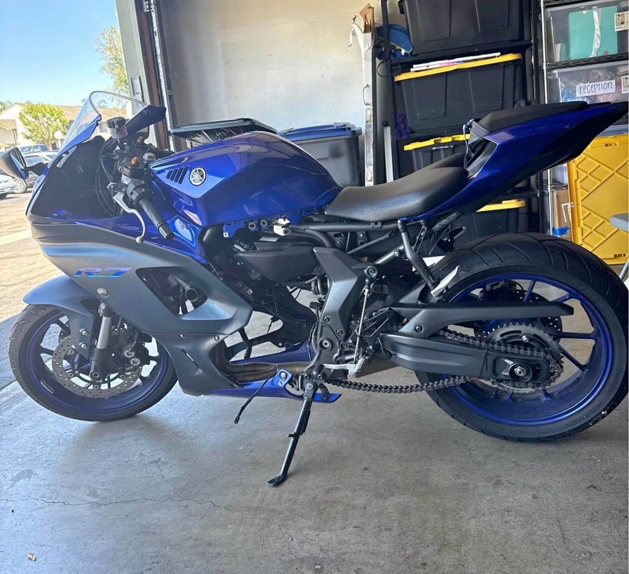 2023 Yamaha R7, 689cc – Clean Title – Needs Engine 4,595 miles Bike has ...