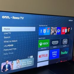 Roku Tv (I Forgot The Size But It’s Very Big)