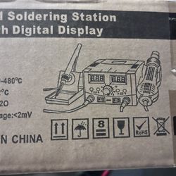 Two And One Soldering Station Digital