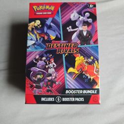 Pokemon Destined Rivals Booster Bundle - Sealed