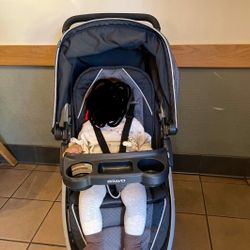 Chicco Bravo Stroller and Board Stroller(Pickup Only)