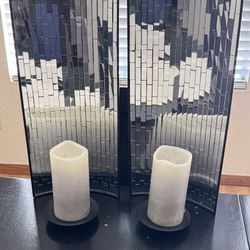Mirror Wall Candle Sconces
