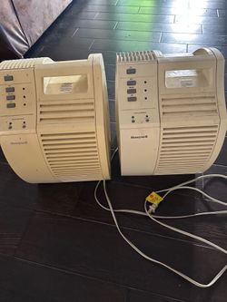Two air purifiers
