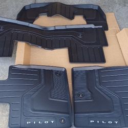 Honda Pilot  2023 to 2025  New Floor Mats  All-Season  