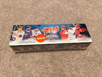 2018 Topps Baseball Complete Factory Sealed Set 705 Cards β Shohei Ohtani Rookie Year