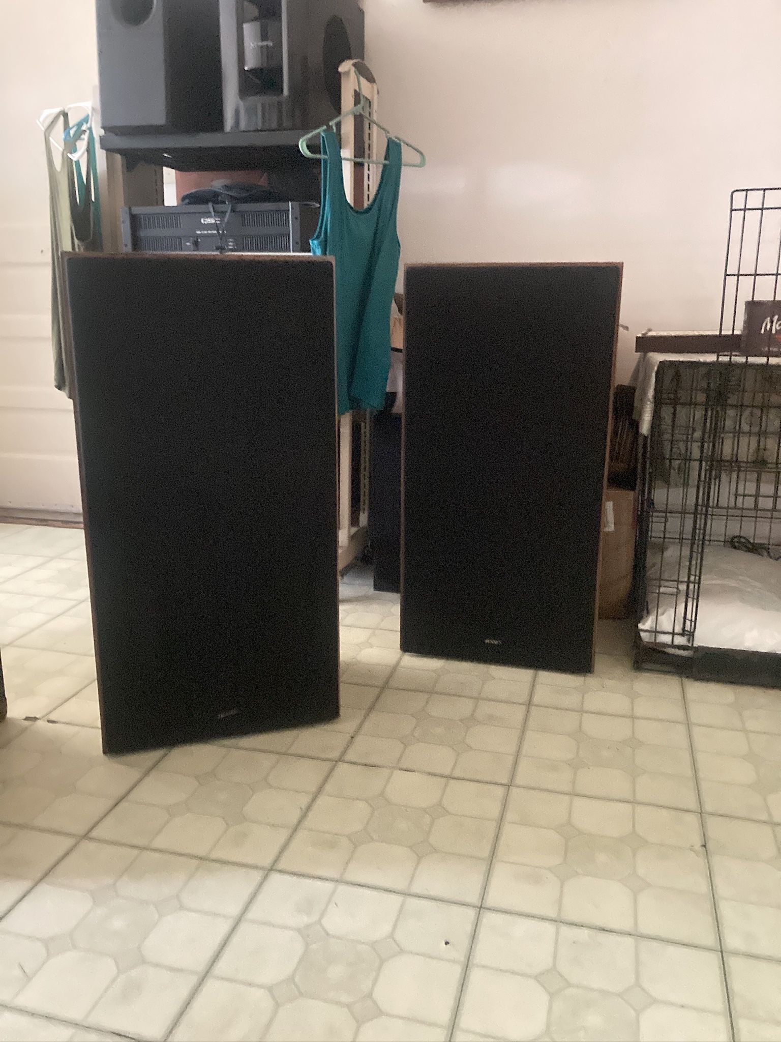 Jensen Floor Speakers.  