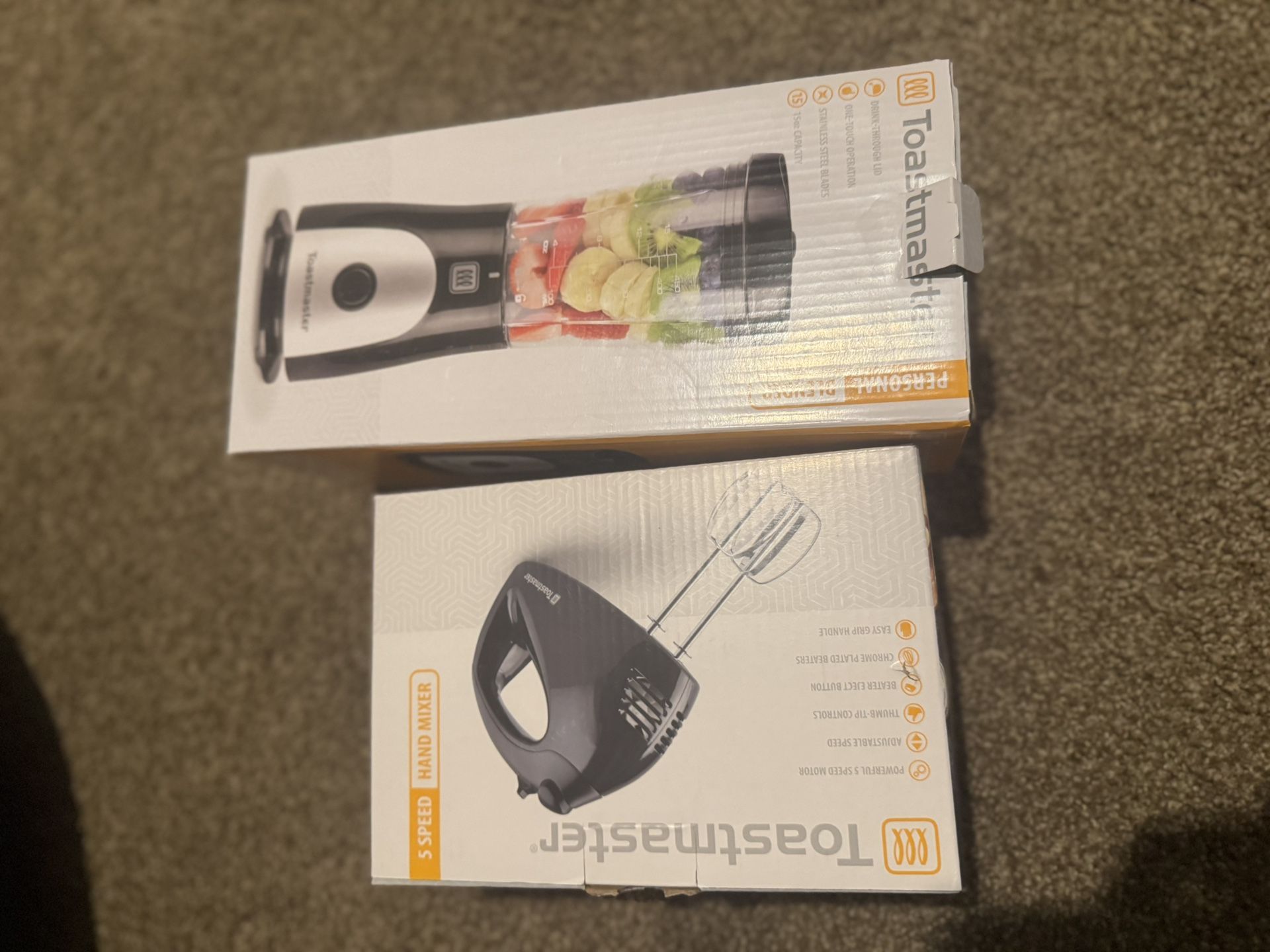 Toast Master Hand Mixer And Blender