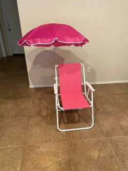 New pool/beach chair with umbrella