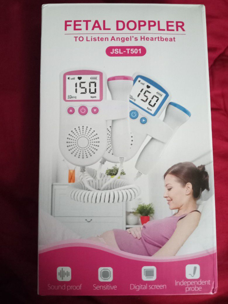 Fetal Doppler (For Pregnancy) Baby Heart Monitor