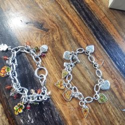 Charm Bracelets 4 Each 