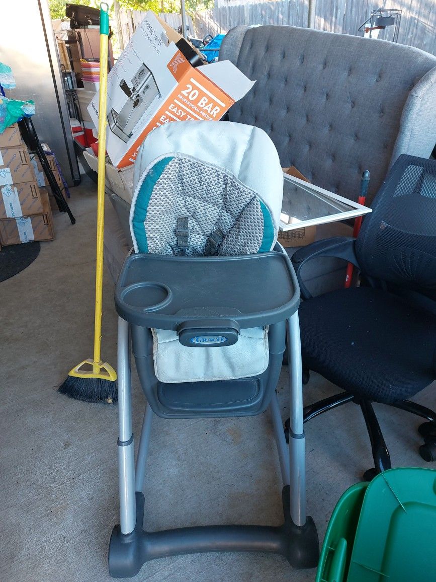 High Chair And Booster Seat