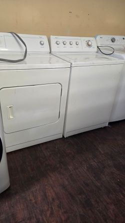 Washer And Dryer Electric Ultra Capacity Work Great Have Warranty Available