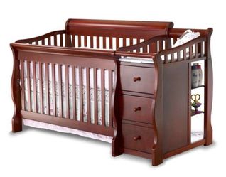 Crib w/changing table