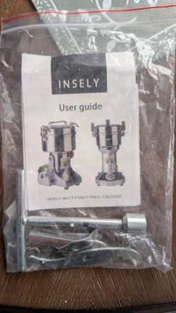 Insely Wheat grinder replacement parts and tools