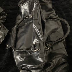 Leather Duffle Bag 