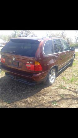 01 BMW X5 175 miles. it will need a new timing chain. It's got a new transmission on, water pump, head light and much more new parts.