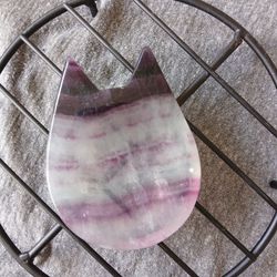 Cat Shaped Crystal 