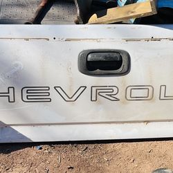 Chevy tailgate it’s 23 by 63 inches Asking 100,dollars 