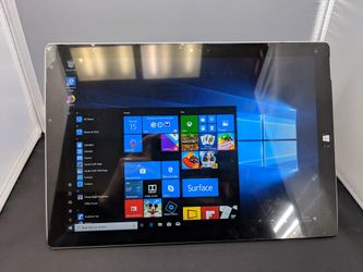 Microsoft surface pro 12.5" 8gb ram 256ssd +windows 10 professional + Microsoft office with original charger