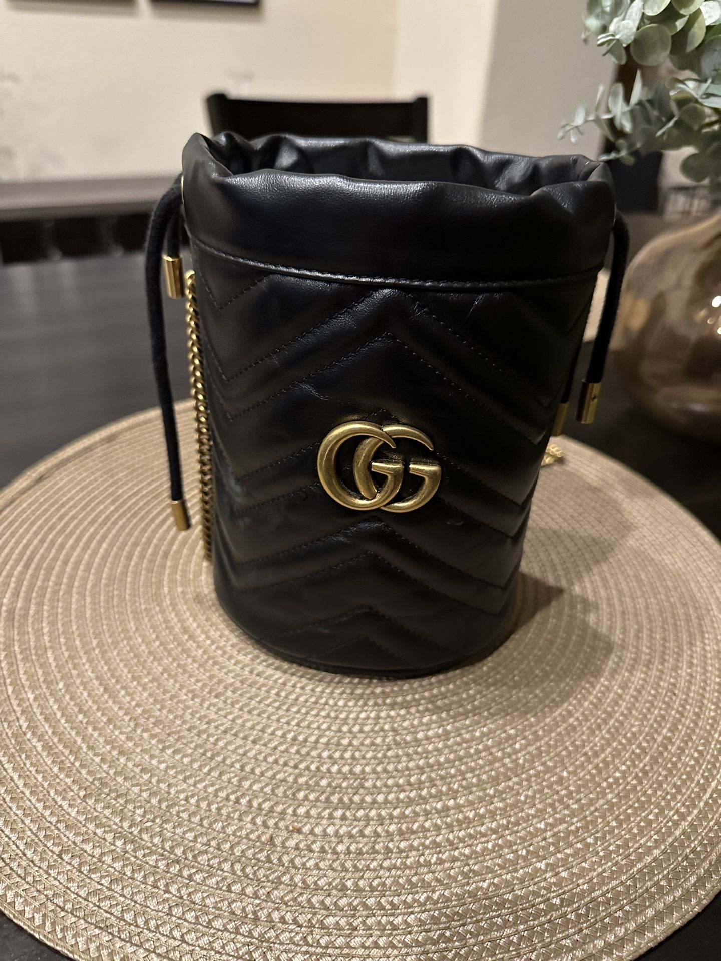 Gucci Marmont Mini Bucket Bag 