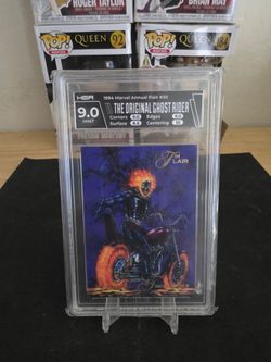1994 Marvel Flair #30 Ghost Rider HGA 9.0