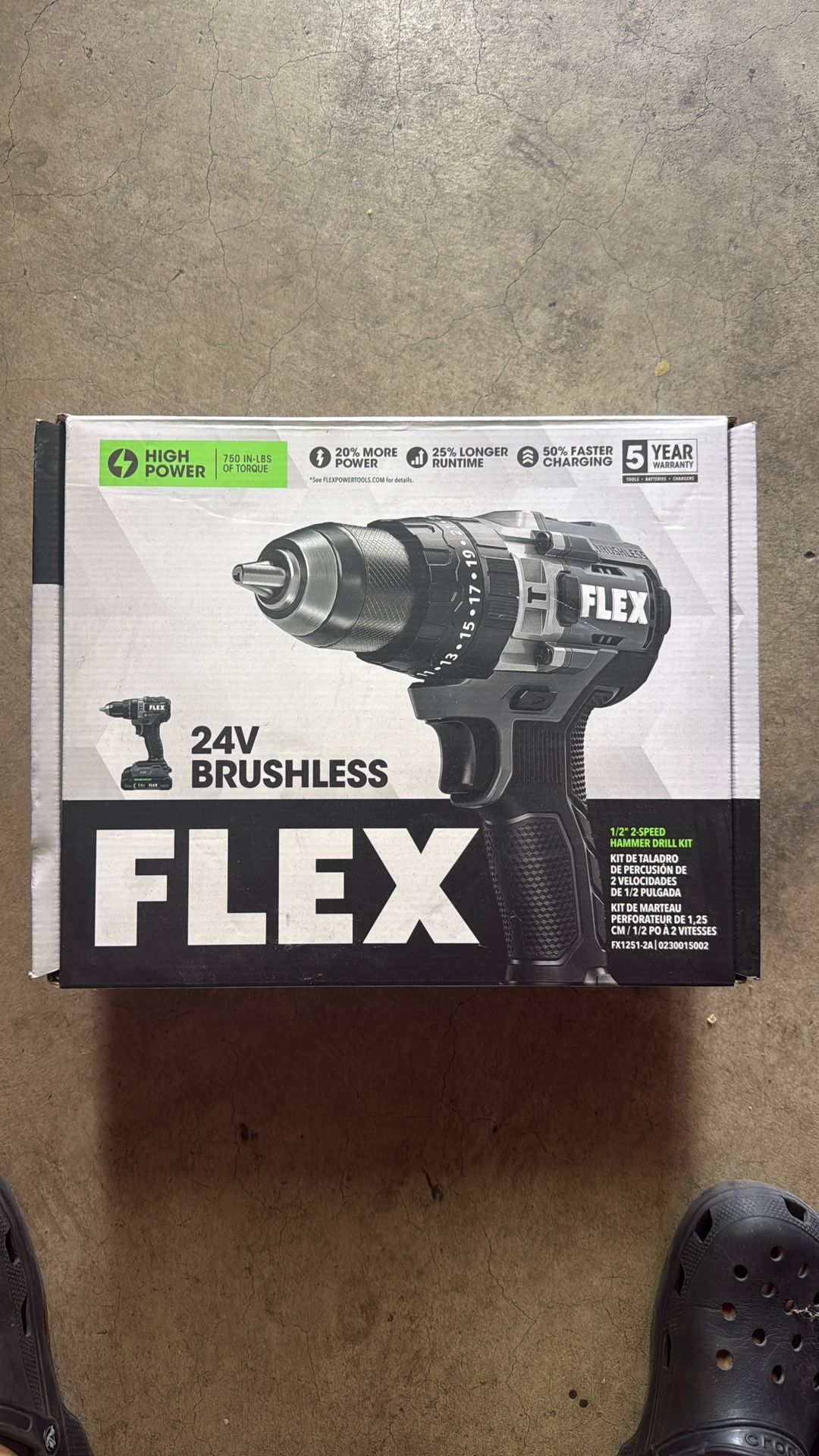 FLEX DRILL NEVER USED