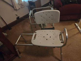 Bath/Shower Sliding Seat Chair – Stable, Easy to Install