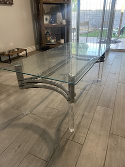 Glass Coffee Table 