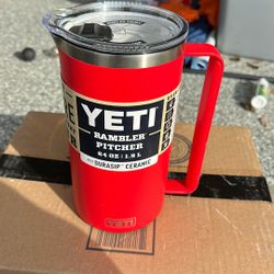 Red Yeti Pitcher