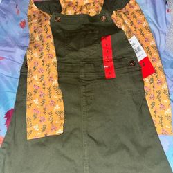 BCBG Girl Overall Dress Size 6