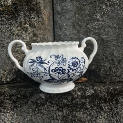 1962 Blue Nordic Colbat Sugar Bowl