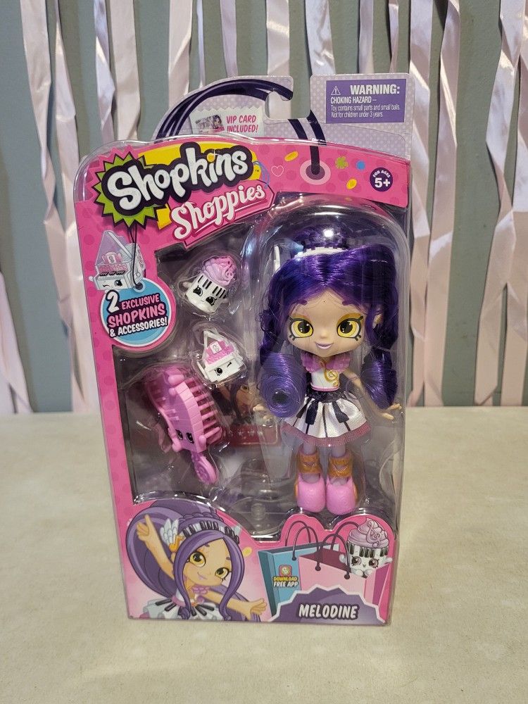 Shopkins Shoppies Melodine RARE