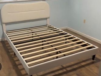 Full size bed frame with headboard new in Irvine