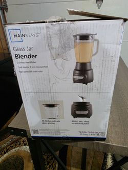 Mainstays Glass Jar Blender 500W