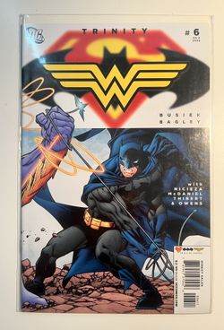 DC Comics Trinity #6 Batman comic book July 2008