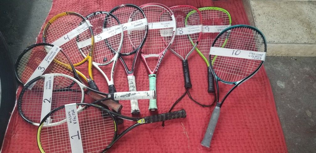 TENNIS RACKETS