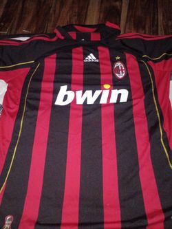 AC Milan Adidas Home Football Jersey Bwin