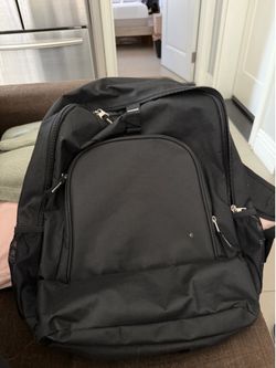 Black Backpack w/ Laptop Sleeve