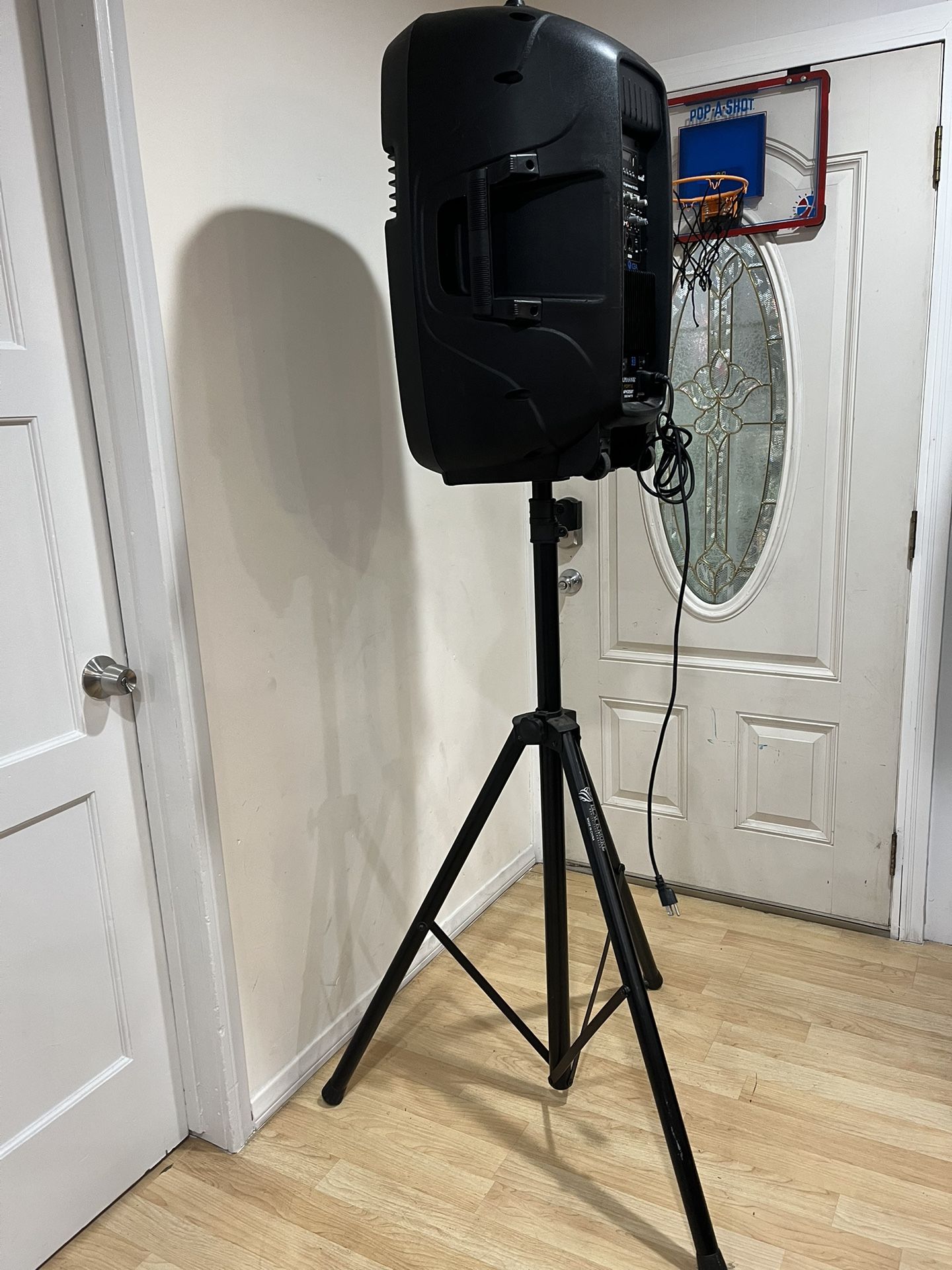 Big Speaker Alphasonik 3000 Watts Portable Speaker W/ Stand