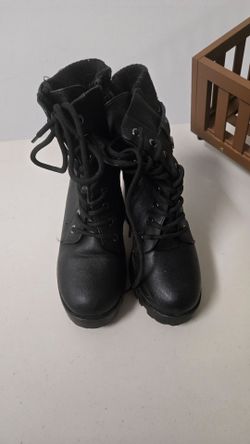 Black boots
