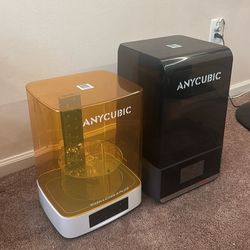 Anycubic Mono M7 Pro UV Resin 3D Printer And Wash/Cure Station