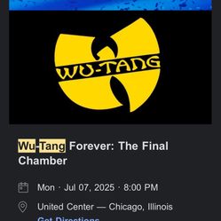 Wu Tang and Run the Jewels tix (2 available)