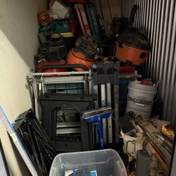 Storage Unit Full Of Tools (best Offer)