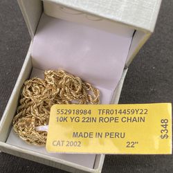 Chain 10k Real Gold 