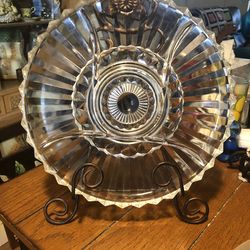 Vintage sectional serving dish