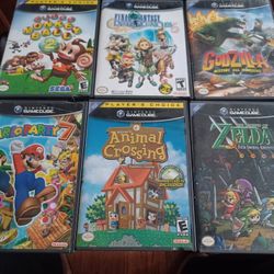 NINTENDO GAMECUBE 11 GREAT GAMES LOT $600 FINAL PRICE READ DESCRIPTION AND SEE 👀 ALL PICTURES 