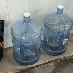 5 Gallon Water Bottles (2)